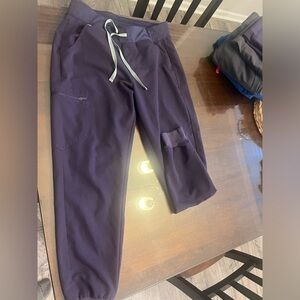 Figs Medium Purple Zamora Jogger Scrub Pants